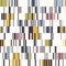 Spliced Stripe Geometric Variegated Background. Seamless Pattern with Woven Dye Broken Lines. Modern Distorted Pixel Textile All