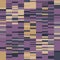 Spliced stripe geometric variegated background. Seamless pattern with woven dye broken stripe. Bright gradient textile