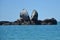 Split Apple Rock is a geological rock formation in Tasman Bay