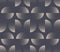 Split Circles Bauhaus Style Seamless Pattern Vector Dot Work Abstract Background