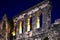 Split, Croatia - 12 29 2018: Diocletian`s palace ruins.