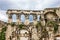 Split, Croatia. Diocletian palace wall