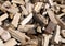 Split Firewood Background