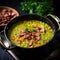 Split Pea Soup: Traditional Hearty Soup with Ham and Vegetables