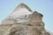 Split Rock, Red Rose Valley, Goreme, Cappadocia, Turkey