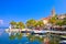 Splitska on Brac island seafront and landmarks view