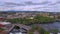 Spokane, Aerial View, Washington State, Spokane River, Downtown