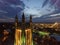 Spokane Skyline St. Peters Cathedral