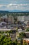 Spokane washington city skyline and spokane valley views