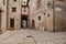 Spoleto, Perugia, Umbria, Italy: small square in the old town of the picturesque ancient Italian city