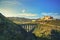 Spoleto, Ponte delle Torri bridge and Rocca Albornoziana fortress. Umbria, Italy