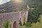 Spoleto, Umbria, Italy, the ancient bridge aqueduct