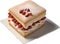 Sponge Cake. Classic Victoria sandwich recipe. Generative AI