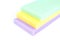 Sponge sheet, three colors.