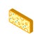 sponge for wash isometric icon vector illustration