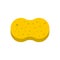 Sponge for washing icon, flat style