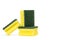 Sponges with scouring pad