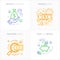 Sponsor investment concept icon / Making money concept icon / Fast audit system concept icon / Save your money concept icon
