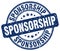 sponsorship blue stamp