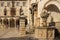 Sponza Palace and fountain. Dubrovnik. Croatia