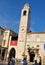 Sponza Palace tower in the evening