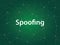 Spoofing is a technique to get unauthorized access to a computer or data by pretending to be authorized host, usually