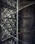 Spooky Crypt Door Covered in Spiderwebs