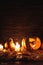 Spooky Halloween pumpkin, autumnal leaves and