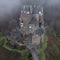 Spooky Medieval Burg Eltz Castle