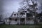 Spooky Old Haunted House in Rural America
