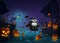 Spooky Penguin\\\'s Halloween Night Adventure