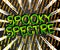 Spooky Spectre Comic book style cartoon words