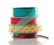 Spools of Colorful Ribbon