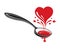 Spoon and heart