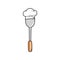 spoon kitchen utensil chef hat restaurant theme logo