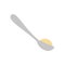 Spoon with sugar powder