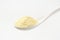 Spoonful of semolina flour