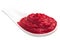 Spoonful of tomato paste or puree