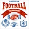 Sport American Football Logo.