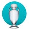 Sport award. football cup 2020 tournament. european soccer championnat. realistic background gradient vector