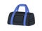 Sport bag for carrying workout, training accessories. Athletic duffel. Fitness, gym duffle with handles. Travel baggage