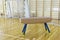 sport buck in a school sport hall in Moscow