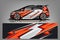 Sport Car wrap design vector, truck and cargo van decal. Graphic abstract stripe racing background designs for vehicle, rally, rac