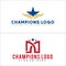 Sport champions icon logo design