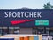 SPORT CHEK Storefront. It is the largest Canadian retailer of sporting clothing. HALIFAX, NOVA SCOTIA, CANADA