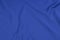 Sport Clothing Fabric Texture Background. Top View of Cloth Textile Surface. Blue Football Shirt With Copyspace.