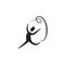 Sport dance icon. Dance elements. Premium quality graphic design icon. Simple love icon for websites, web design, mobile app, info