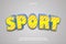 Sport editable text effect 3 dimension emboss comic style