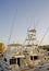 Sport fishing boats in a marina