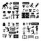 Sport isolated icon set